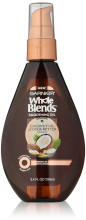 Garnier Whole Blends Smoothing Oil, Coconut Oil & Cocoa Butter extracts, 3.4 Fluid Ounce