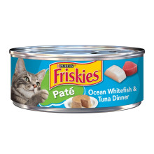 Purina Friskies Pate Ocean Whitefish & Tuna Dinner