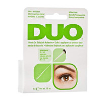 DUO Brush-On Lash Adhesive with Vitamins A, C & E, Clear, 0.18 oz