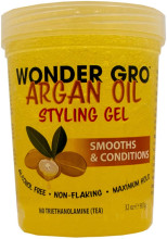 Wonder Gro Argan Oil Hair Styling Gel, 32 fl oz
