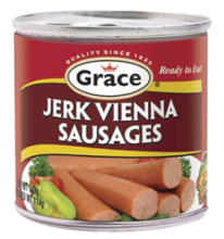 Grace Jerk Vienna Sausages, 140g