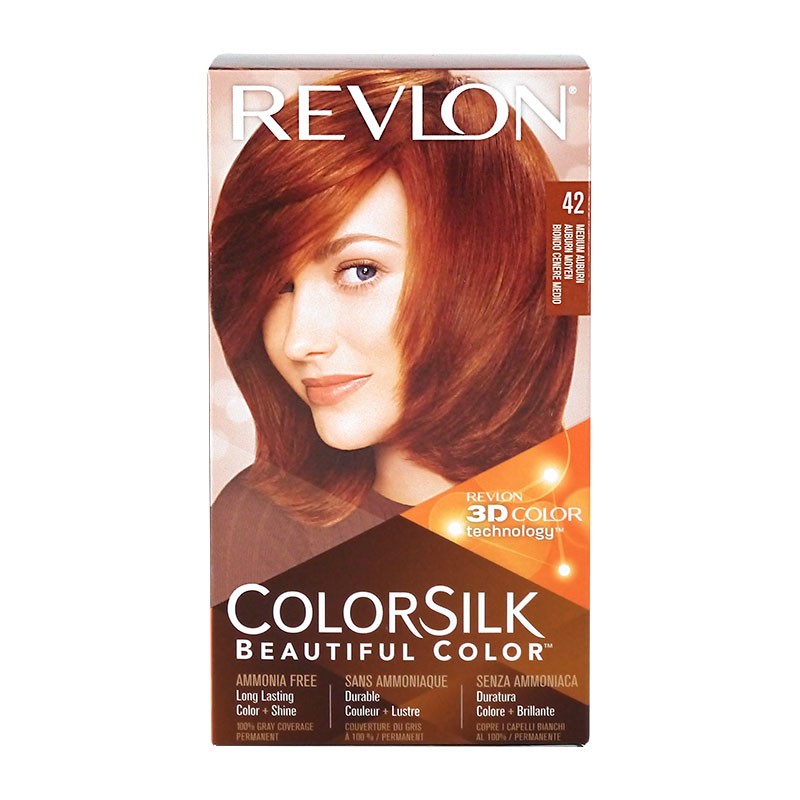 Revlon ColorSilk Beautiful Color #42 Medium Auburn Hair Color