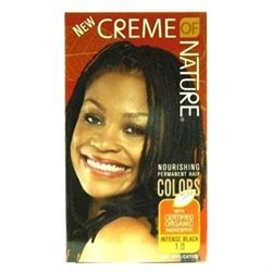 Creme Of Nature Nourishing Permanent Hair Color Kit Intense Black1.0 Each