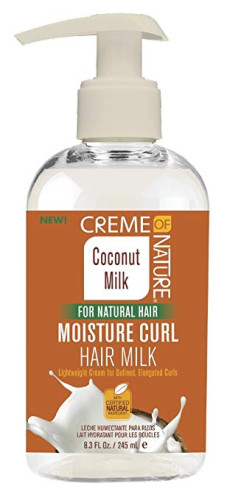 Creme Of Nature Coconut Milk Moisture Curl Hair Milk 8.3 Ounce