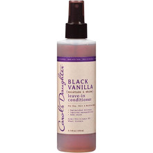 Carol’s Daughter Black Vanilla Moisture & Shine Leave In Conditioner For Dry Hair and Dull Hair, with Aloe, Vitamin B5 and Wheat Protein, 8 fl oz (Packaging May Vary)