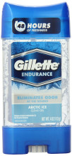 Gillette Anti-perspirant/deodorant Clear Gel, Arctic Ice, 4 Ounce Stick