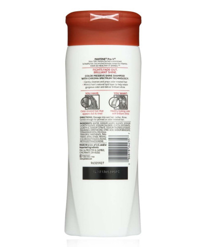 Pantene Pro-V Color Hair Solutions Color Preserve Shine Shampoo