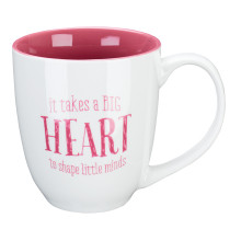 Blessings to the Teacher in Pink 1 Corinthians 16:14 Coffee Mug