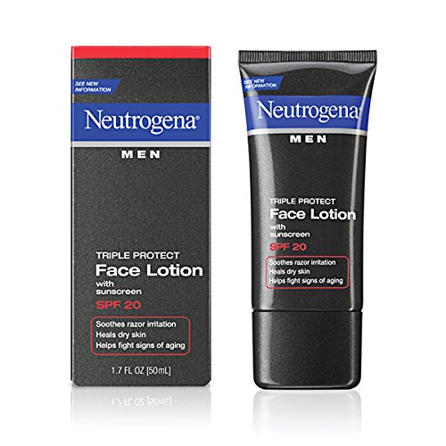 Neutrogena Men Triple Protect Face Lotion With Sunscreen, 1.7oz