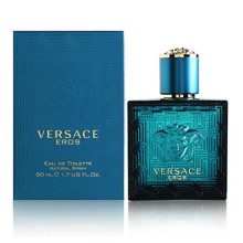 Versace Eros Eau de Toilette Spray for Men, 1.7 Ounce