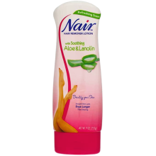 Nair Hair Remover Lotion with Soothing Aloe, 9 oz