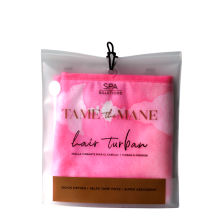 Tame The Mane Hair Turban (Pink Tie Dye)