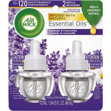 Air Wick Scented Oil, Lavender & Chamomile Fragrance, 2pk