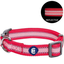 Blueberry Pet Back to Basics Reflective Dog Collar - Small (French Pink)