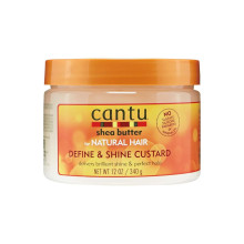 Cantu Shea Butter for Natural Hair Define & Shine Custard 12 FL OZ.