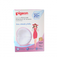 Pigeon Honeycomb Breast Pads, 12 pcs