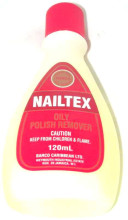 Nailtex Oily Polish Remover, 120ml