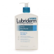 Lubriderm Daily Moisture Lotion for Normal to Dry Skin 16 fl oz (473 ml)