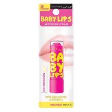 Maybelline Baby Lips Moisturizing Lip Balm, Pink Punch 0.15 oz (4.4 g)