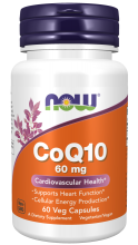Now CoQ10 60 mg Veg Capsules