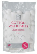 Fitzroy Cotton Wool Balls, 100 Approx