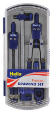 Helix Technical Precision Drawing Set Inc.thumbwheel Compass & Technical Compass